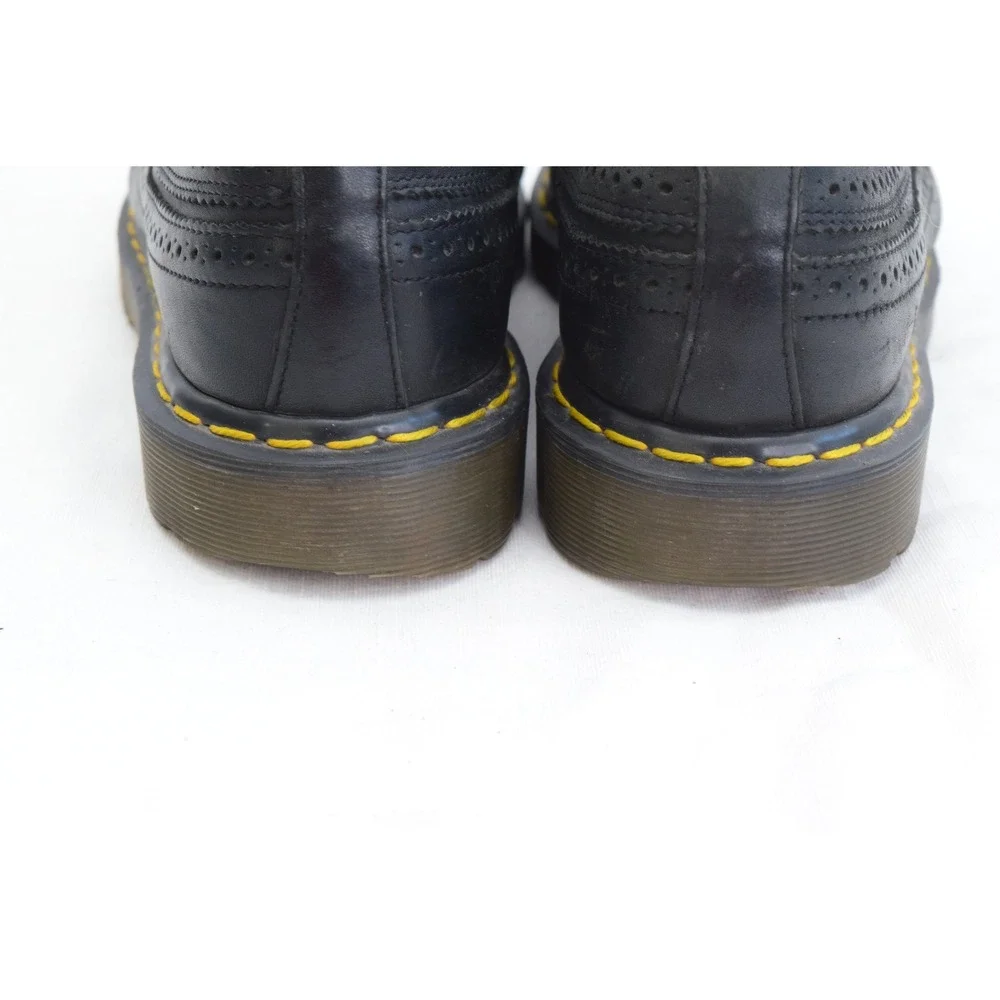 Dr. Martens 3989 Wingtip Brogues 11 Black Leather Oxford Mens Shoes 3989/59
